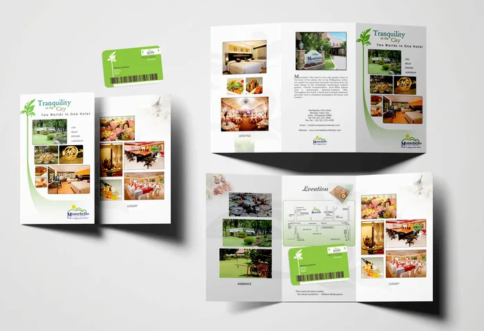 Montebello coordinated brochure design